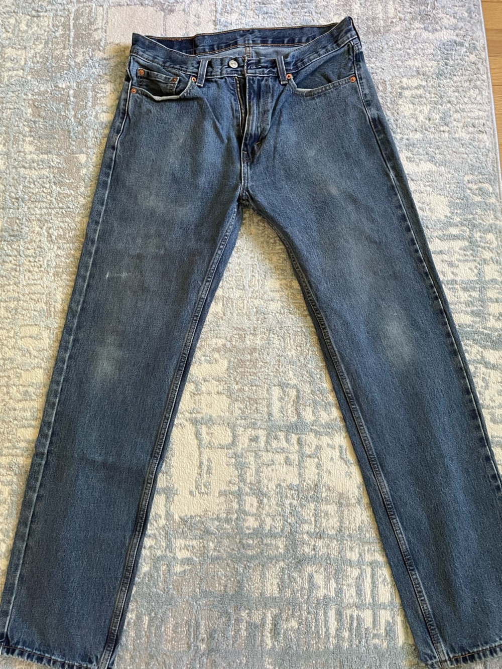 Levi's Vintage Wash Men's Straight Jeans - Dark Blue